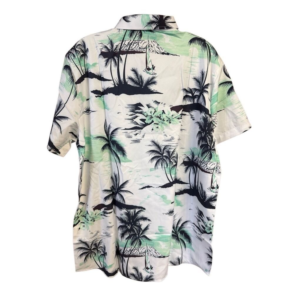 Manfinity Men’s Button Down Hawaiian shirt Sz XL NWOT - Picture 3 of 7